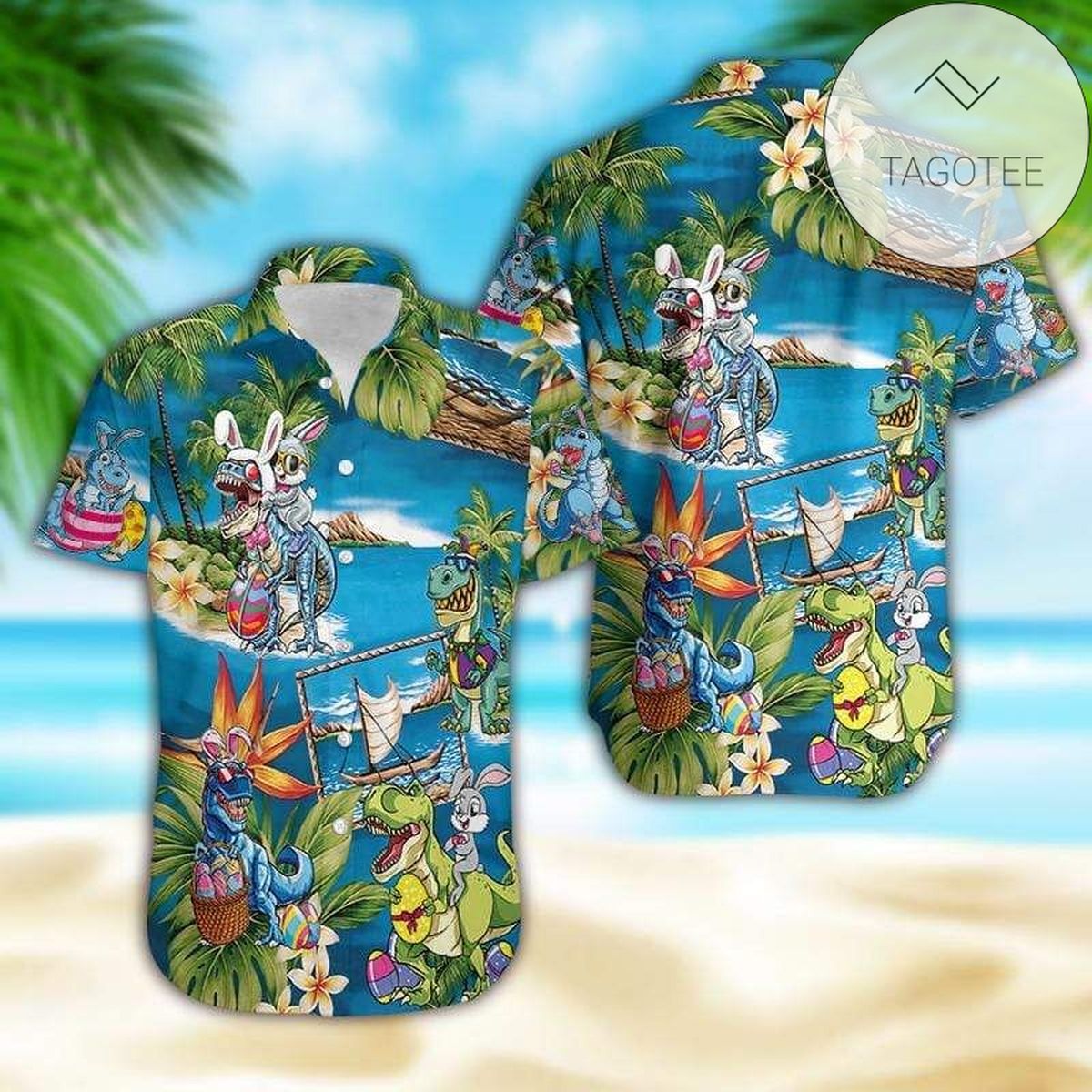 Happy Easter ?sloth 2021 Hawaiian Aloha Shirts V