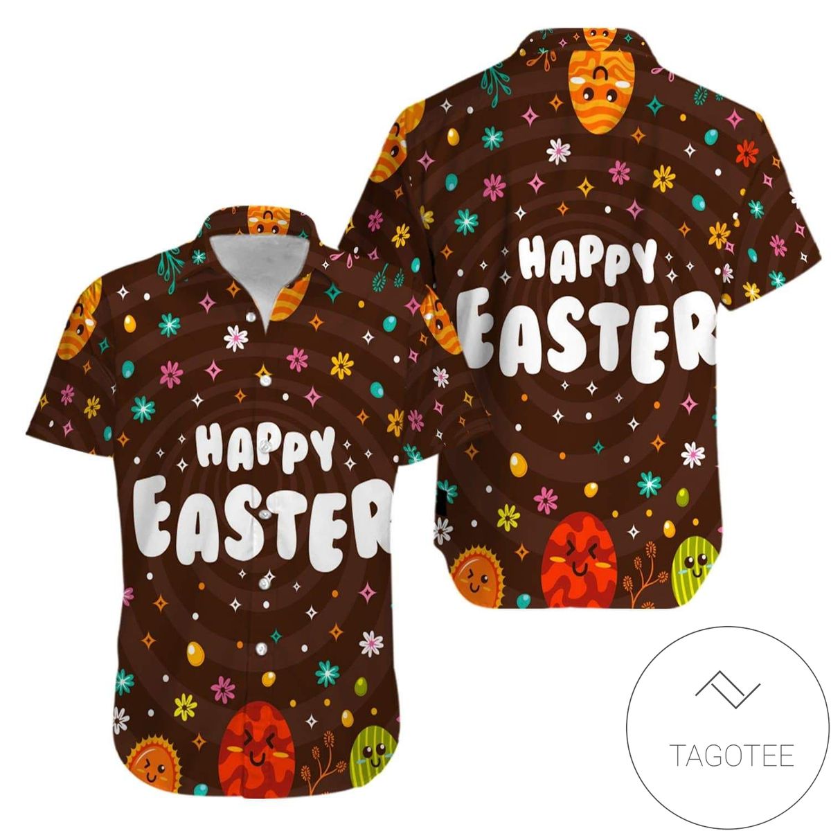 Happy Easter Funny Bunny Love Eggs Amazing Hawaiian Aloha Shirts