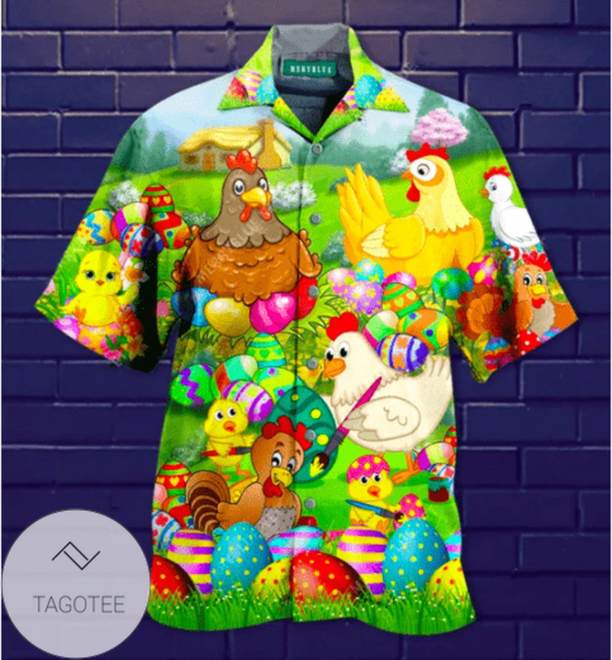 Happy Easter Simple Bunny Lovely Rabbit Tropical Hawaiian Shirt