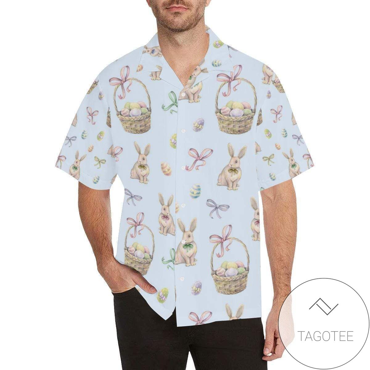 Happy Easter Sunday Jesus He Is Risen Hallelujah Hawaiian Aloha Shirts DH