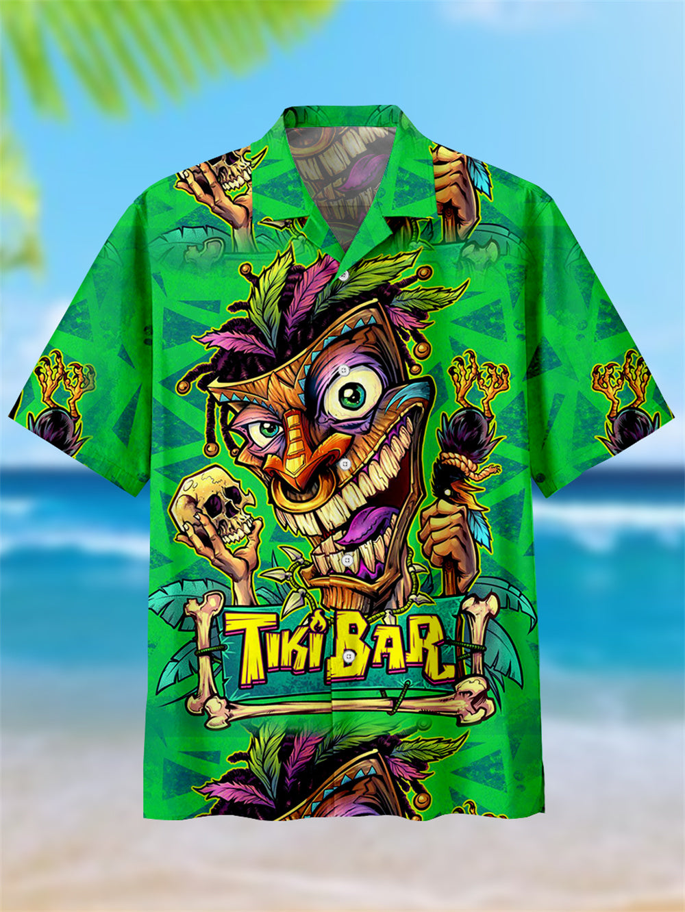 Happy Halloween Screaming Cat Hawaiian Shirt