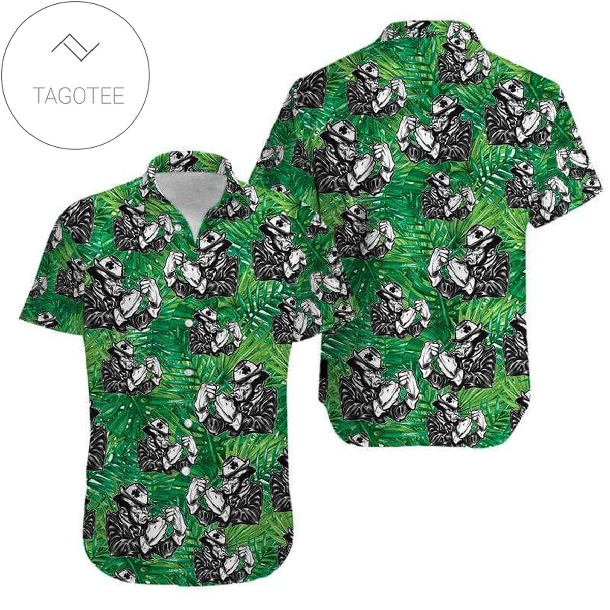 Happy Saint Patrick’S Day Pattern Hawaiian Shirt