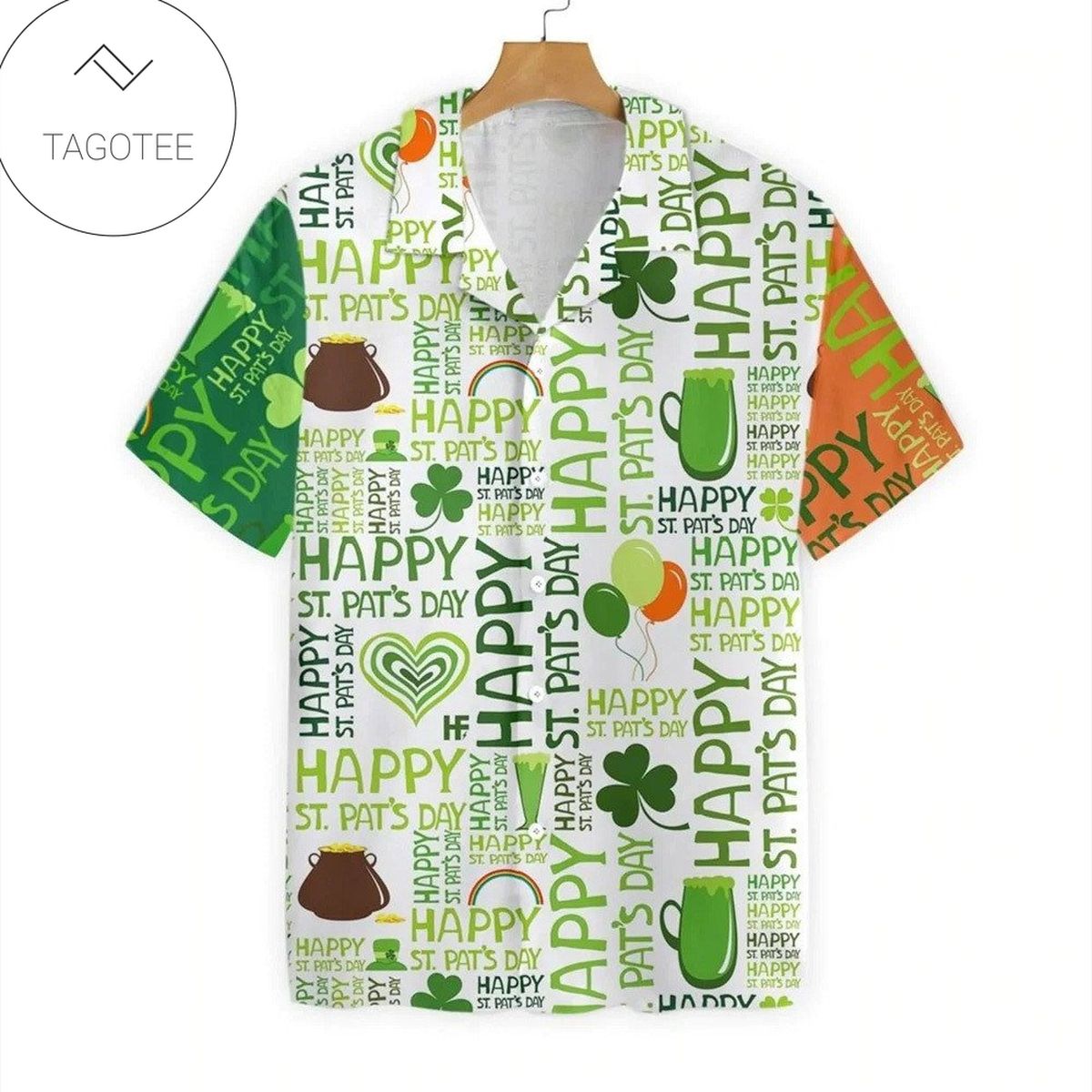 Happy Saint Patrick’s Day Irish People Green 2022 Authentic Hawaiian Shirts 010321h