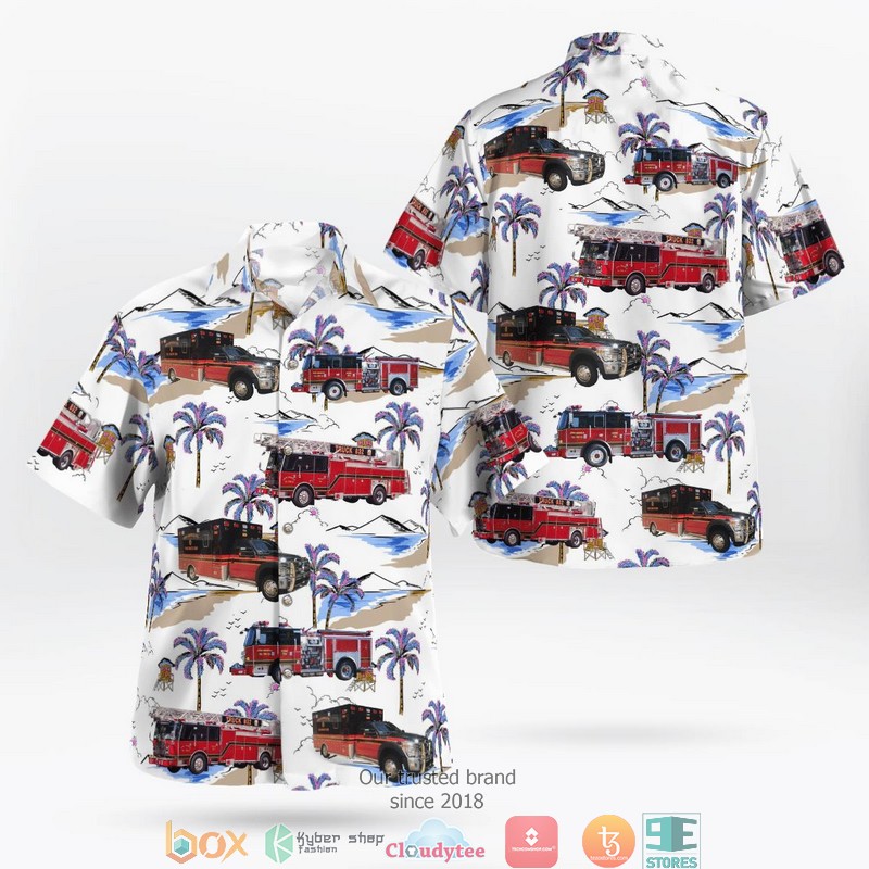 Harford County Maryland EMS Hawaii 3D Shirt