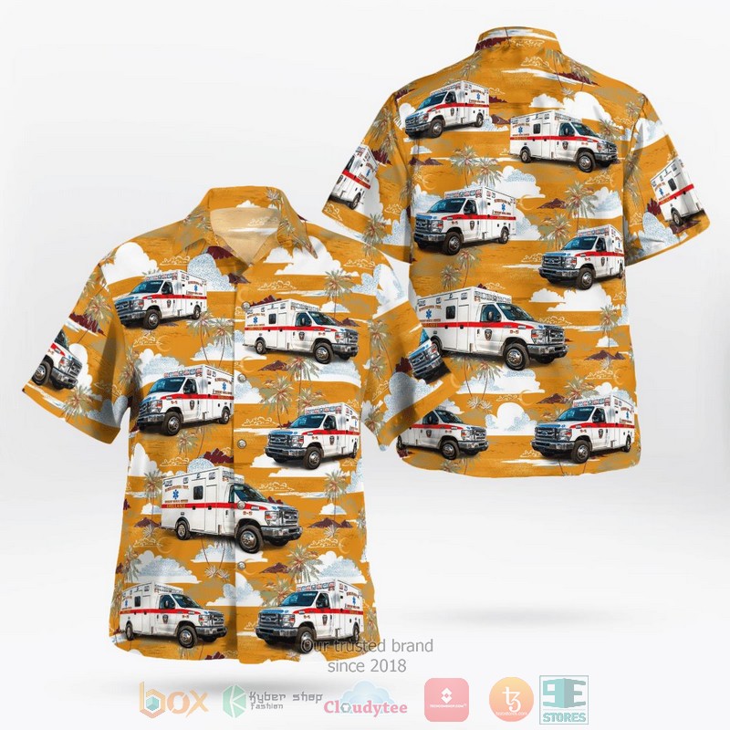 Harrisonburg Rescue Squad Saint Patrick’s Day Hawaiian Shirt