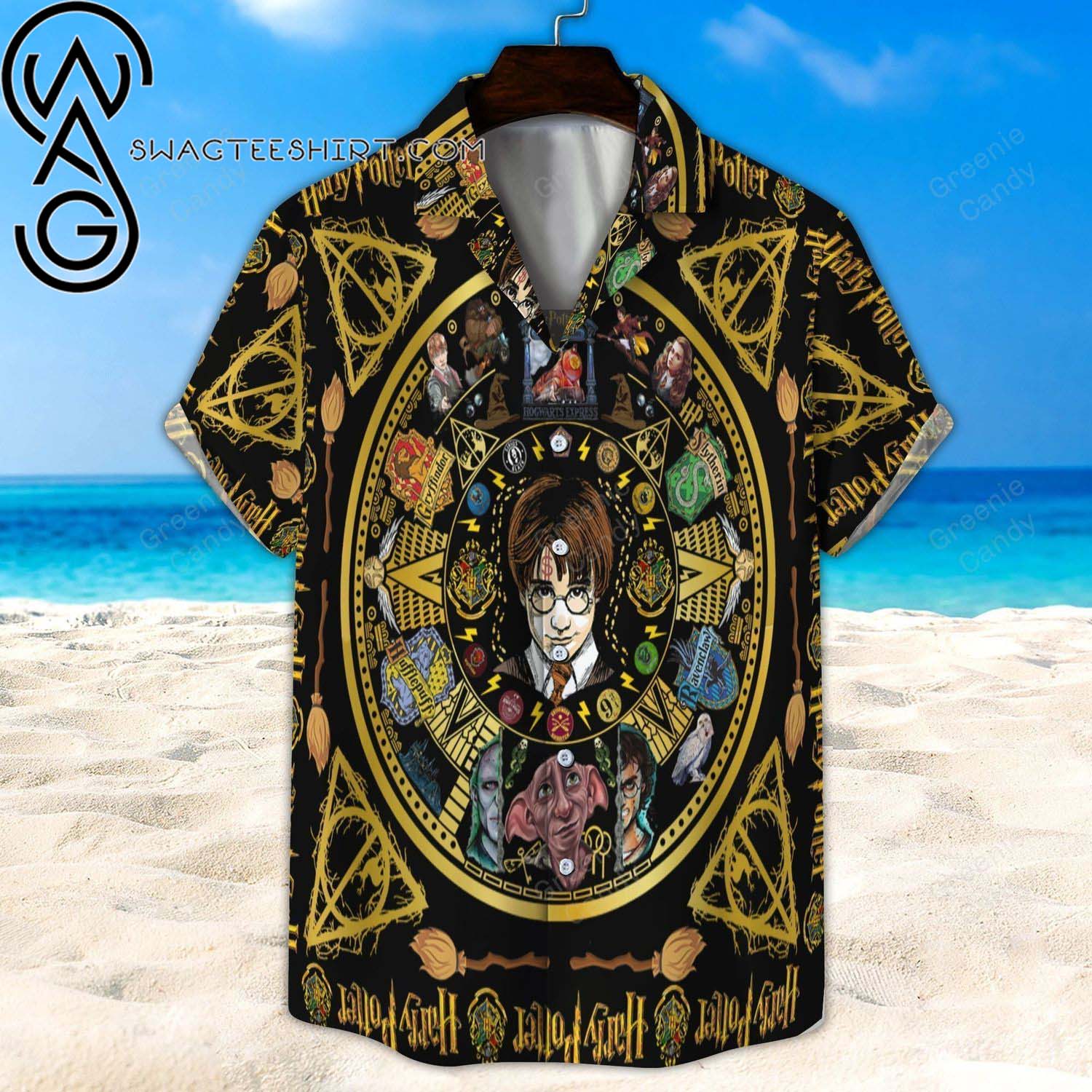 Harry Potter All Over Print Hawaiian Shirt And Beach Short