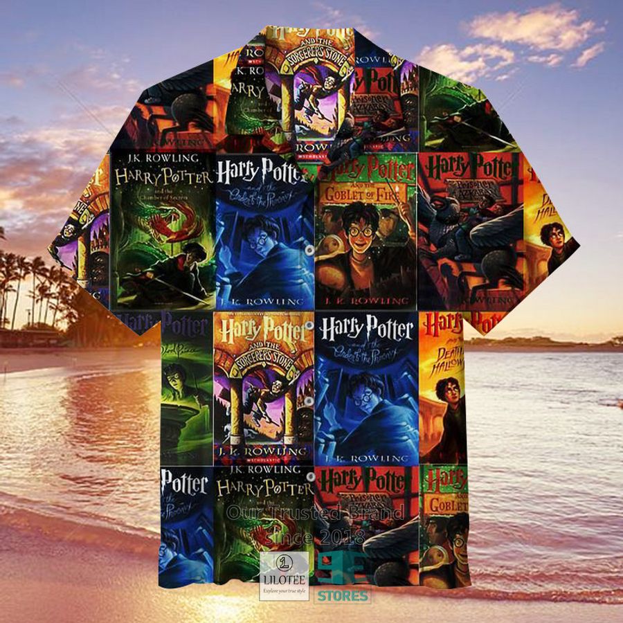 Harry Potter Book Covers Hawaiian Shirt