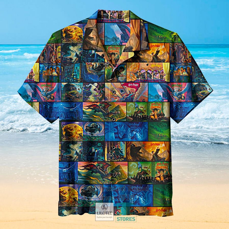 Harry Potter Collage Casual Hawaiian Shirt