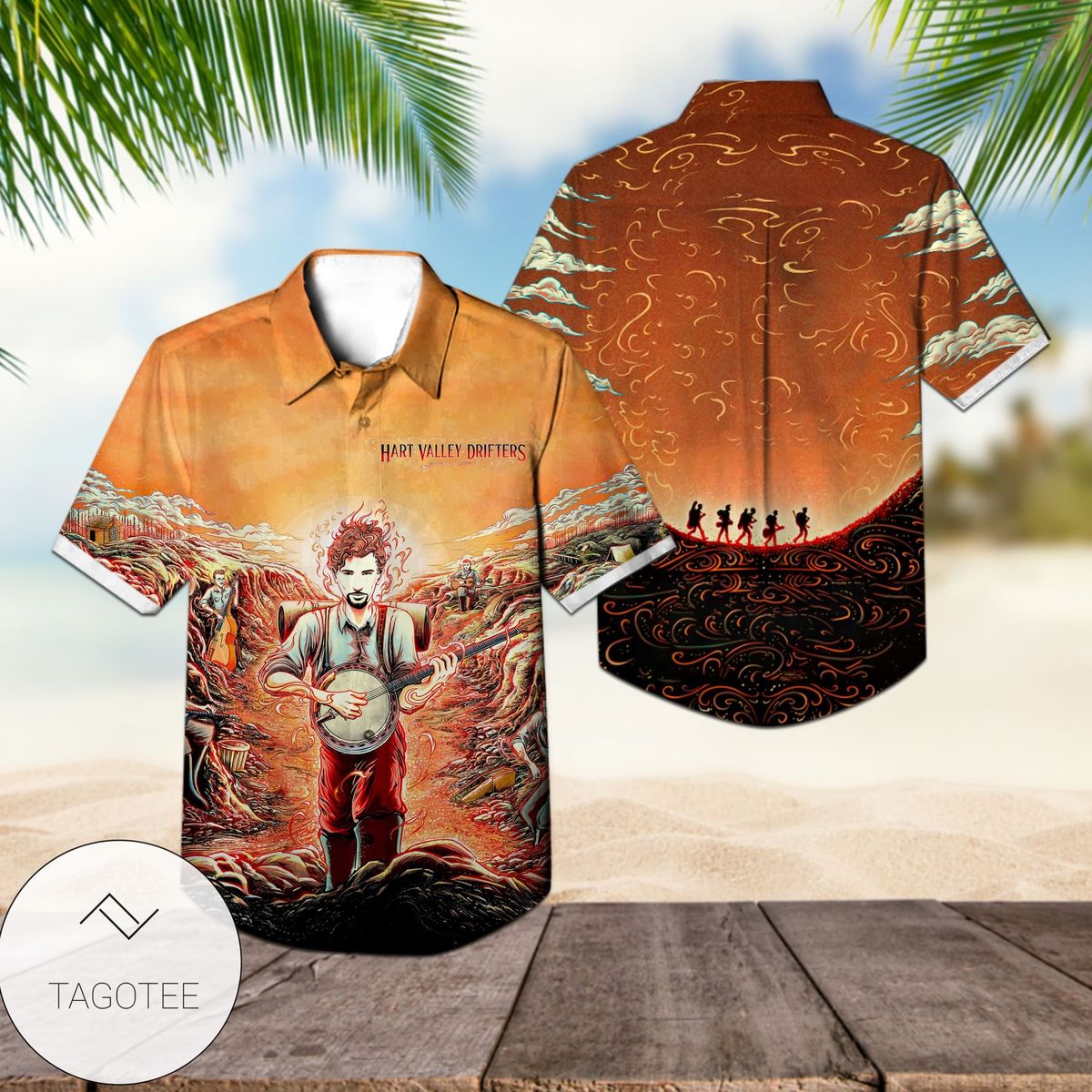 Harry Styles Tropical Flowers Hawaiian Shirt