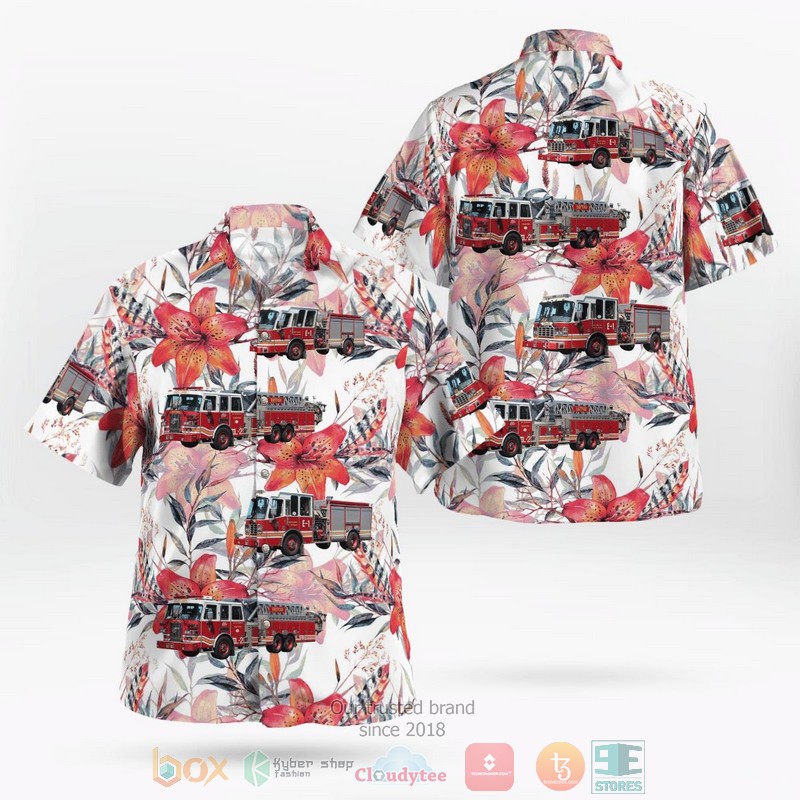 Hartselle Fire & Rescue Hartselle Alabama Hawaiian Shirt