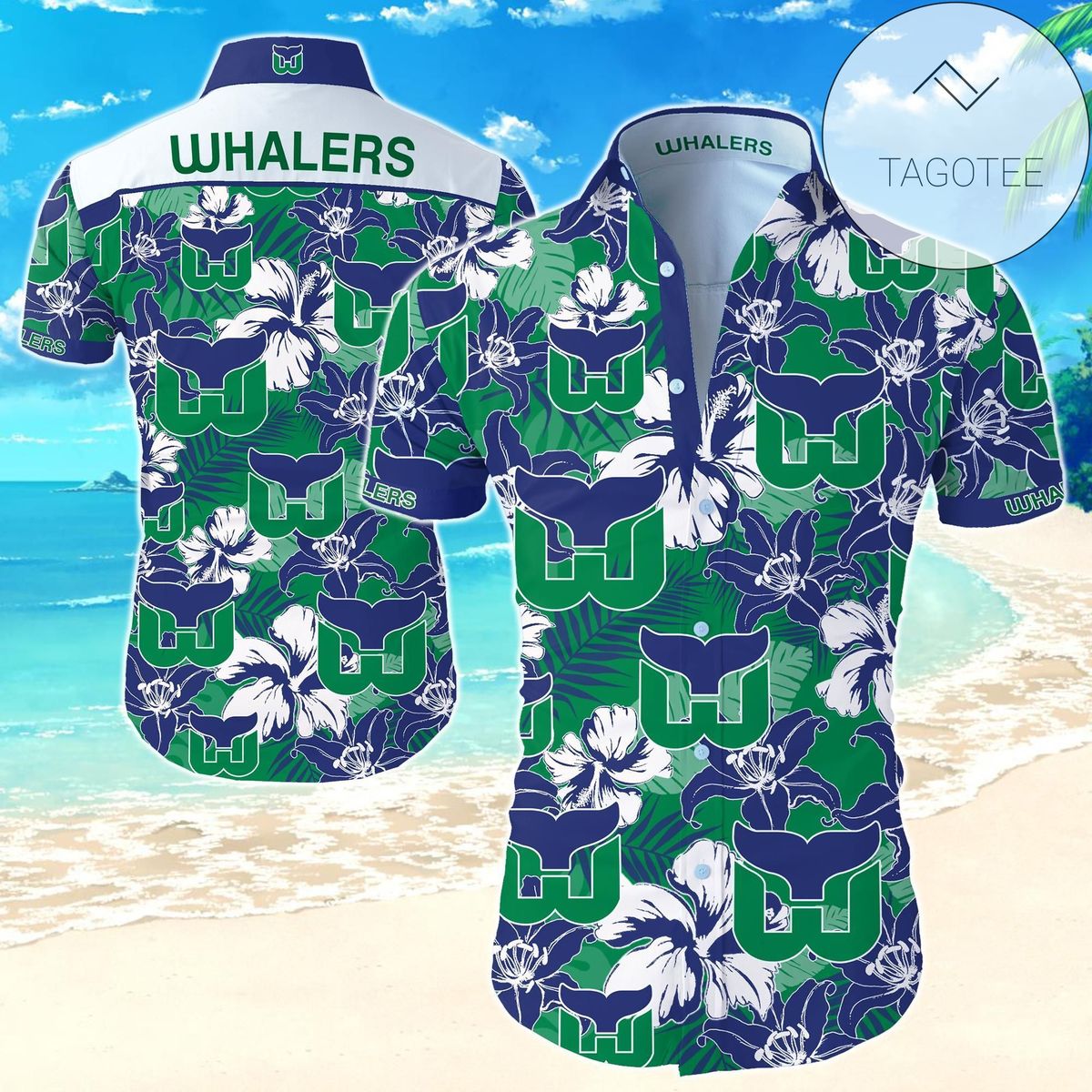 Haunted Houses Halloween Hawaiian Shirt