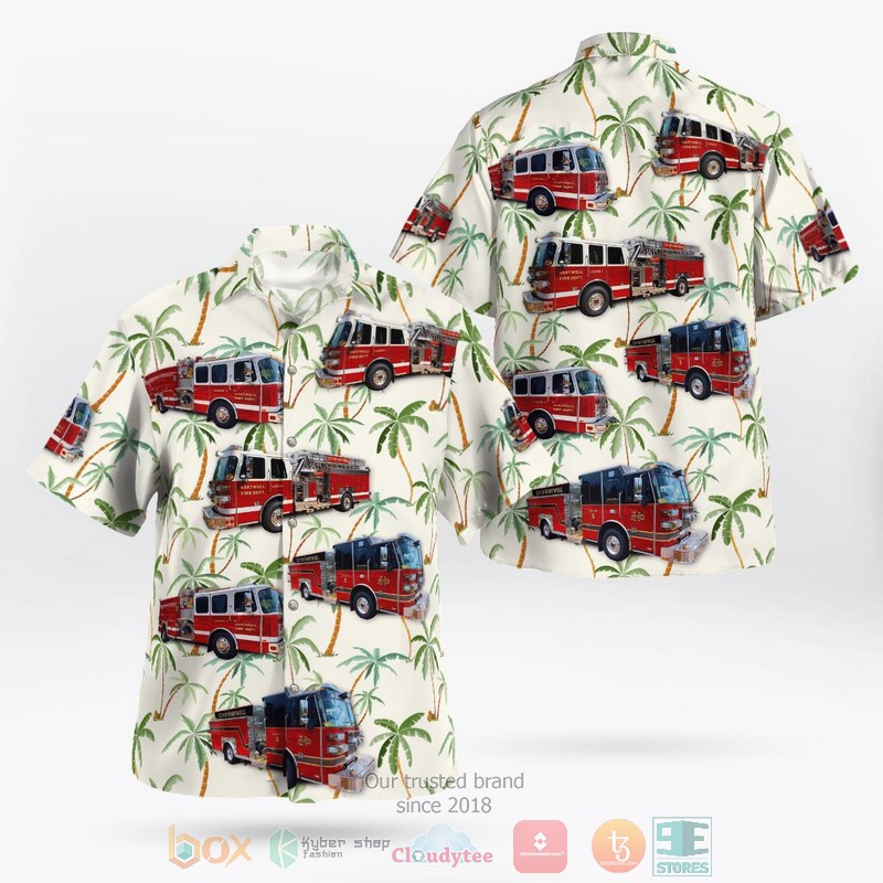 Hartselle Fire & Rescue Hartselle Alabama Hawaiian Shirt