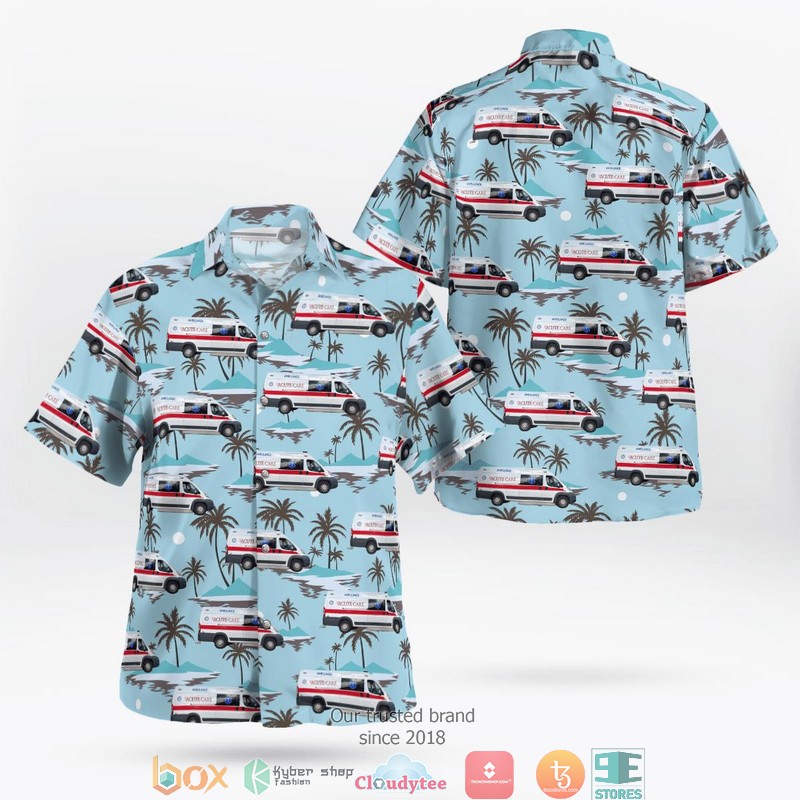 Hastings-Quinte Paramedic Services Aloha Shirt