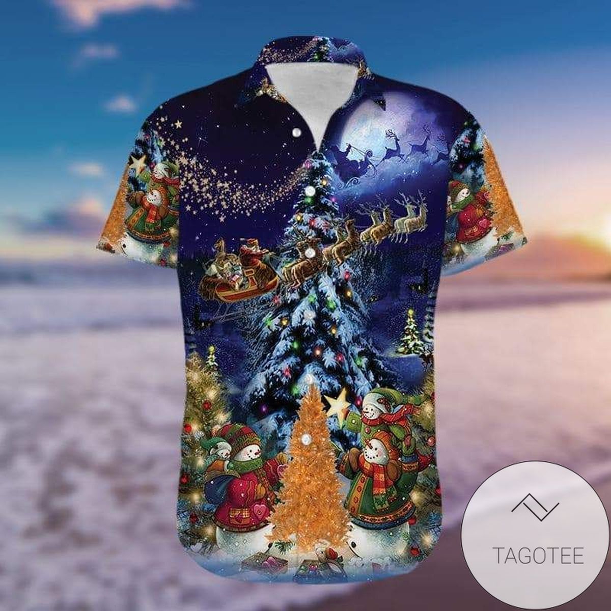 Hawaiian Aloha Shirts Christmas Funny Farmer