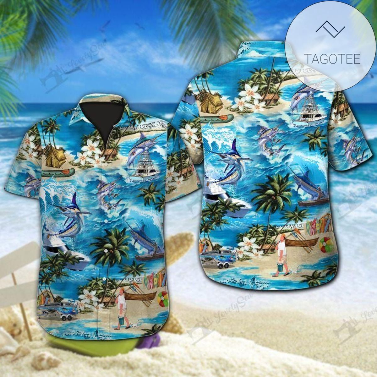 Hawaiian Aloha Shirts Firefighter Tropical Hawaiian Dh