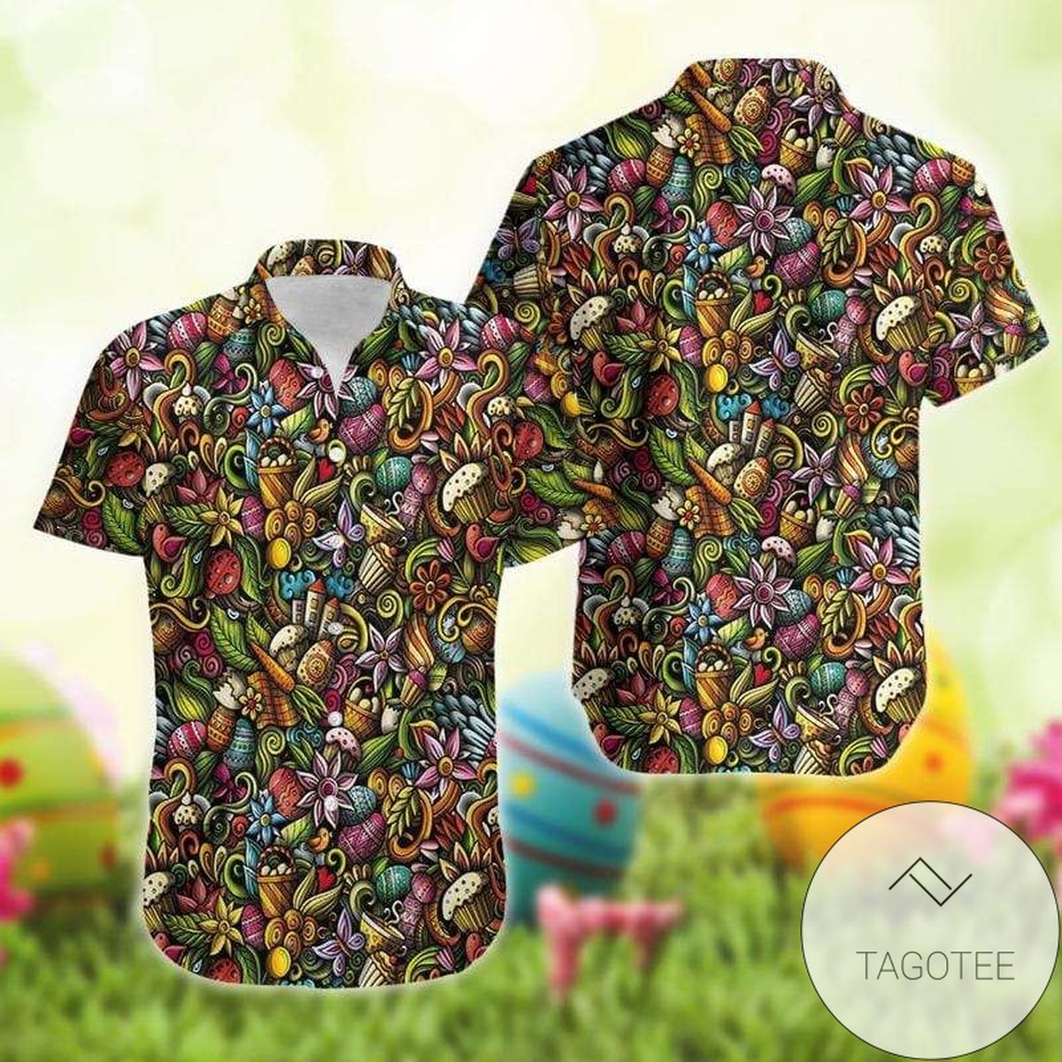 Hawaiian Aloha Shirts Happy Easter From Some Bunny