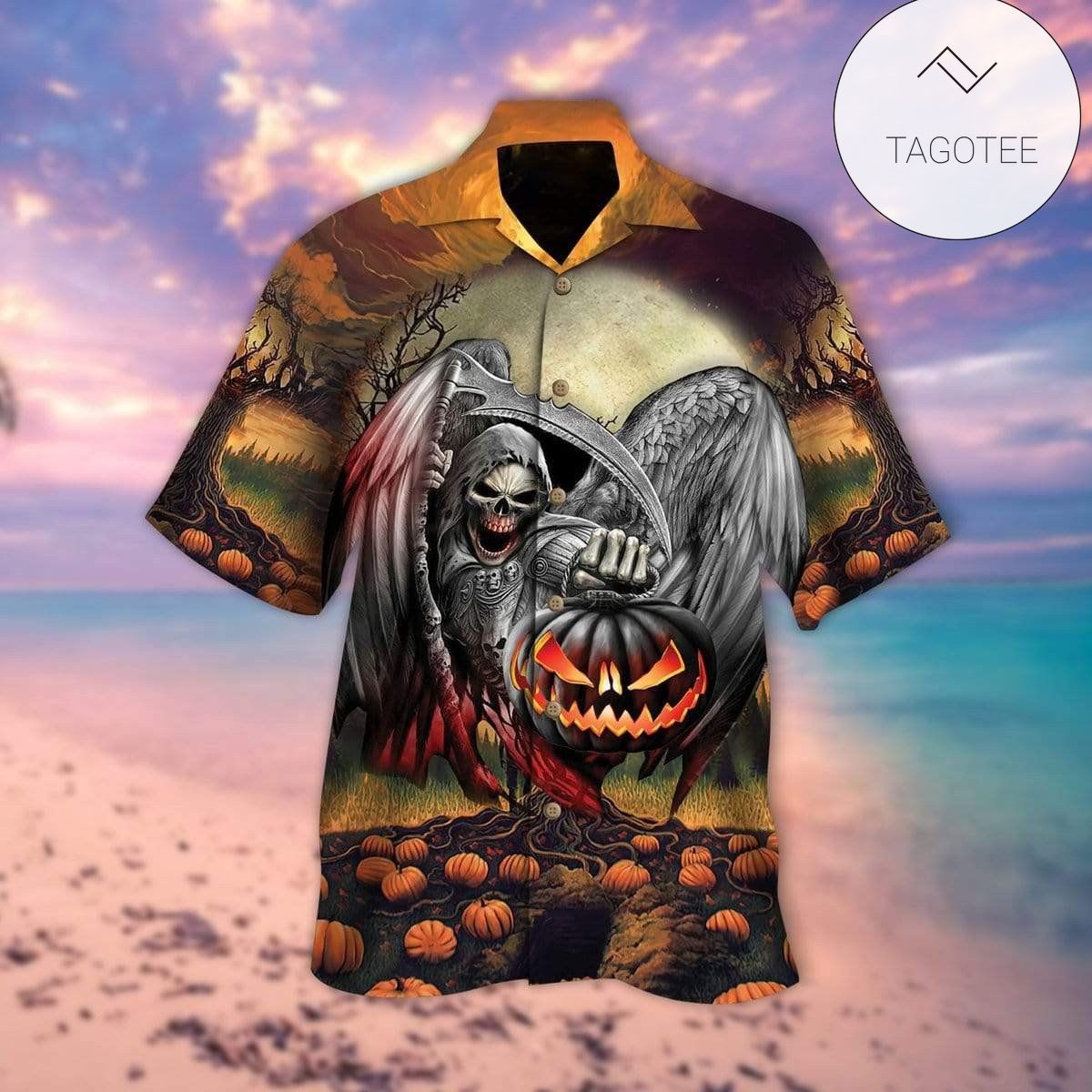 Hawaiian Aloha Shirts Pugs Dogs Halloween