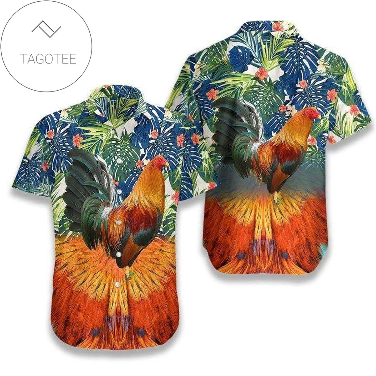 Hawaiian Aloha Shirts Rabbits Love The Moon