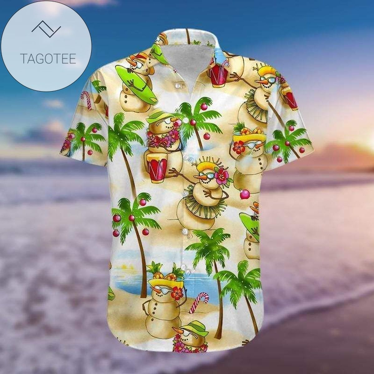 Hawaiian Aloha Shirts Smile Skull Christmas