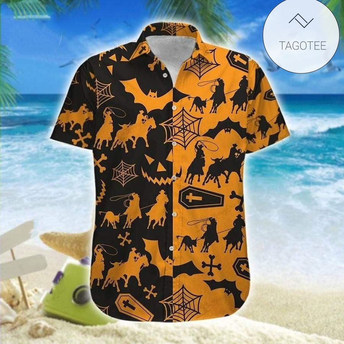 Hawaiian Aloha Shirts Thanksgiving Pattern