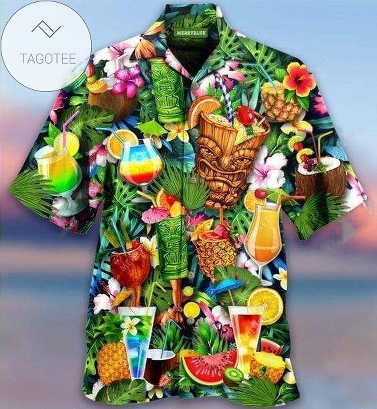 Hawaiian Aloha Shirts Tree Of Life Spirits Never Die