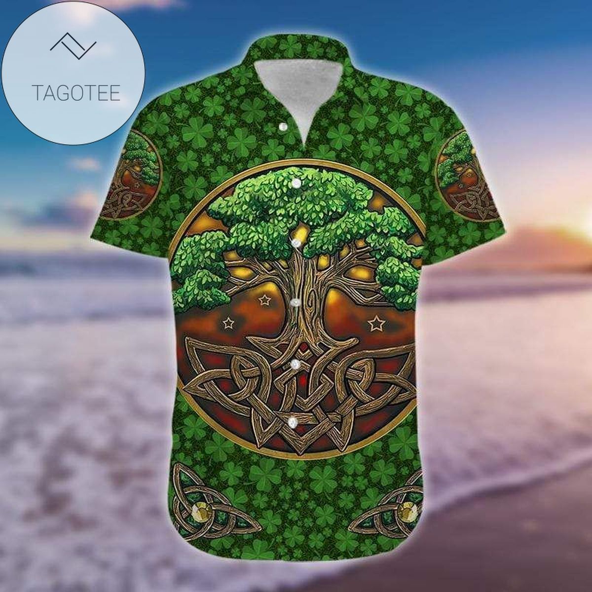 Hawaiian Aloha Shirts Tree Of Life Spirits Never Die