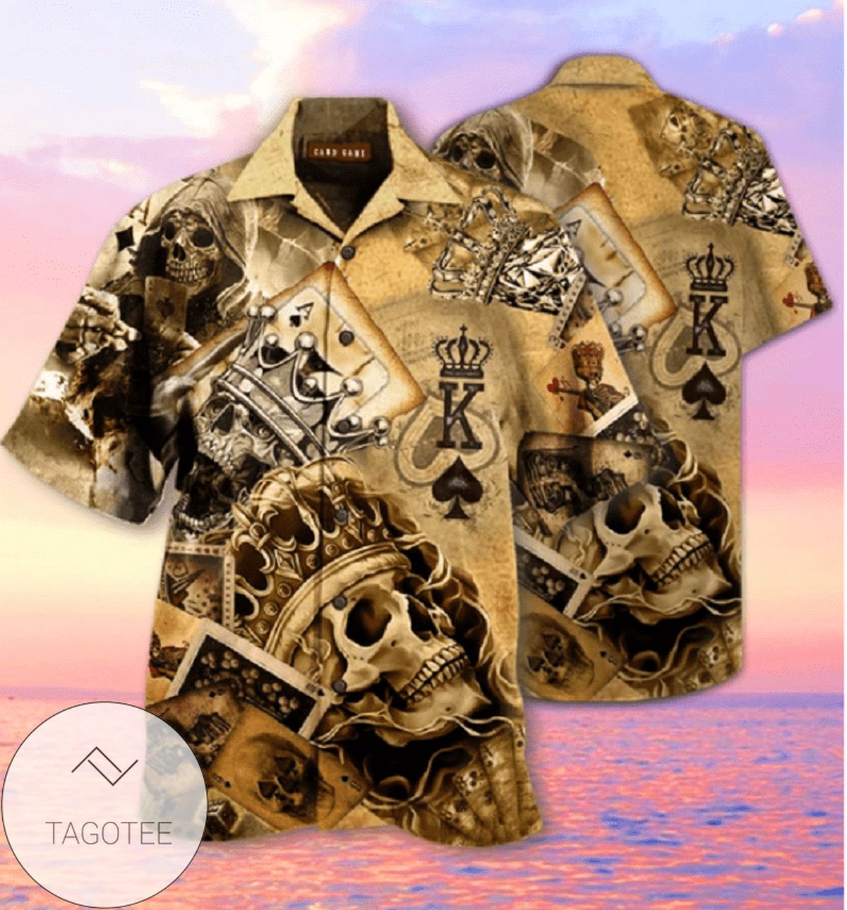 Hawaiian Aloha Shirts Zombies Pumpkin Halloween