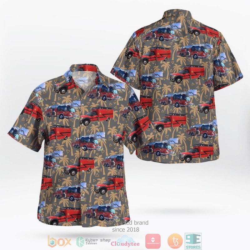 Hazen Fire Department Hawaiian Shirt