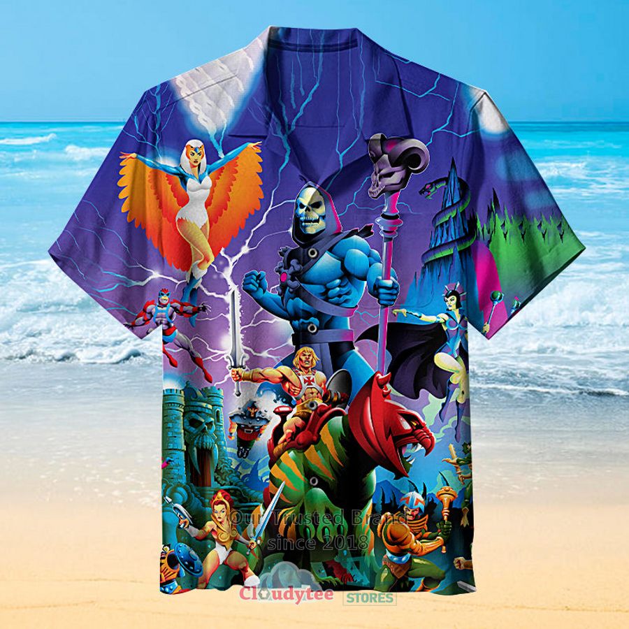 He-Man and The Masters of The Universe Hawaiian Shirt, Shorts