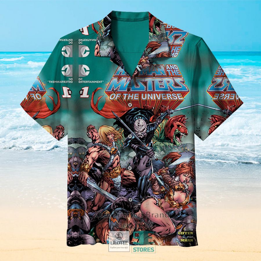 Helsingborgs IF Hawaiian shirt, Short