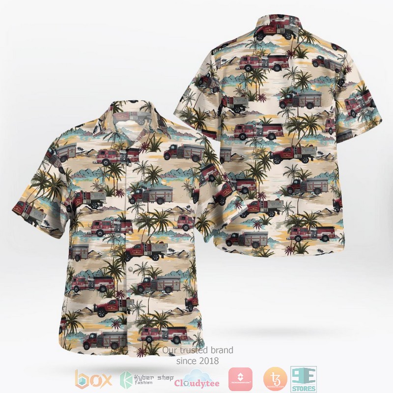 Heartland Ambulance Services Muncie Indiana Fleet Hawaiian Shirt