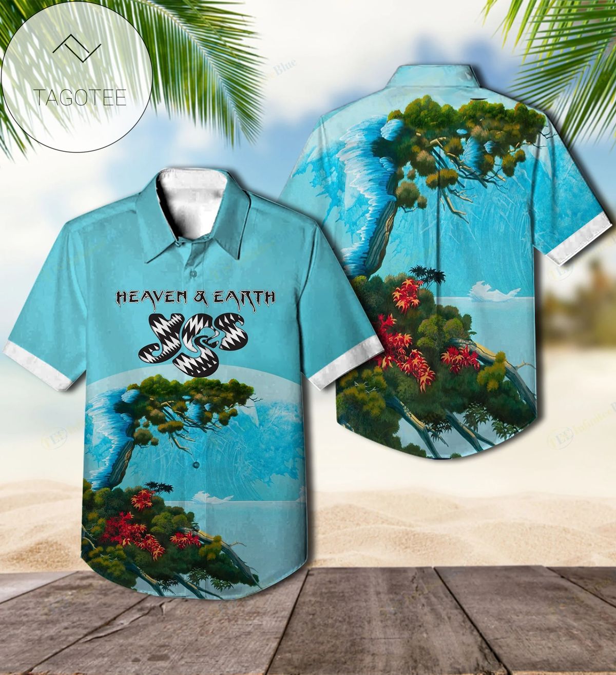 Heaven Coral Hawaiian Shirt