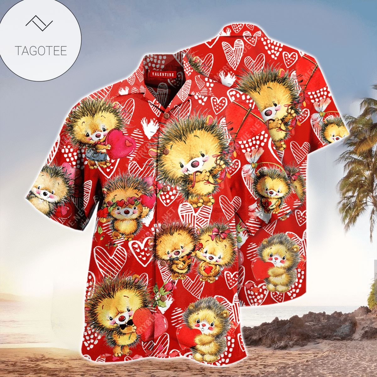 Hedgehog Aloha Hawaii Shirt Perfect Hawaiian Shirt For Hedgehog Lover