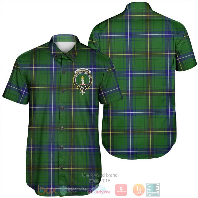 Henderson Modern Tartan Hawaiian Shirt