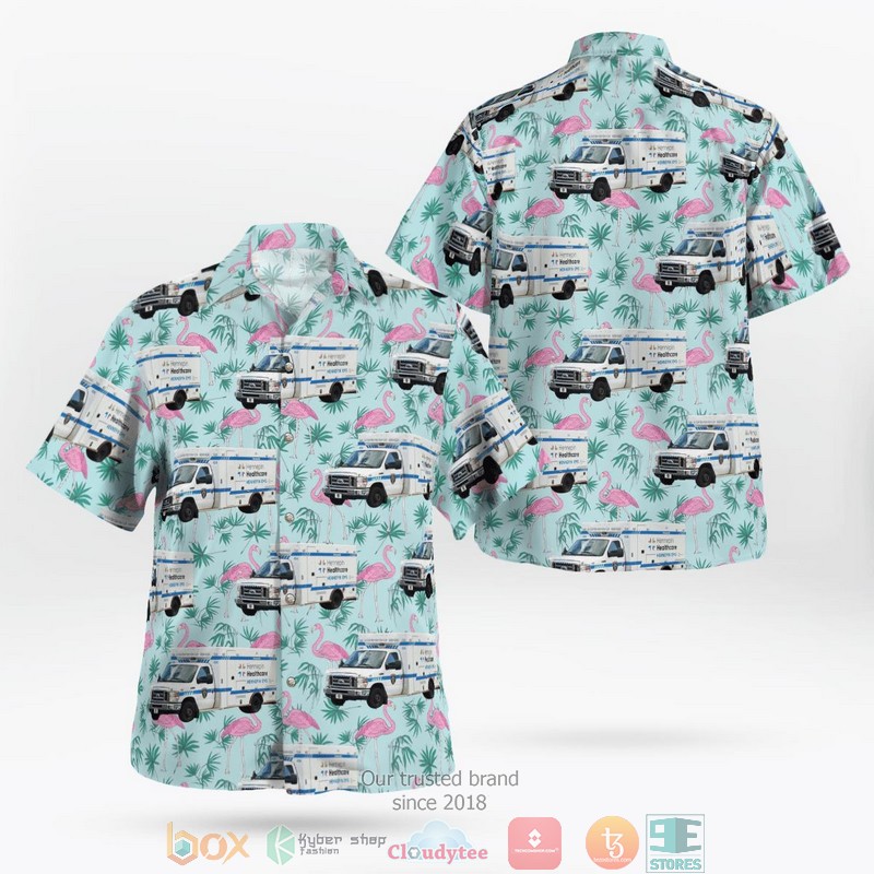 Henry Virginia Henry Volunteer Fire Dept Hawaiian Shirt