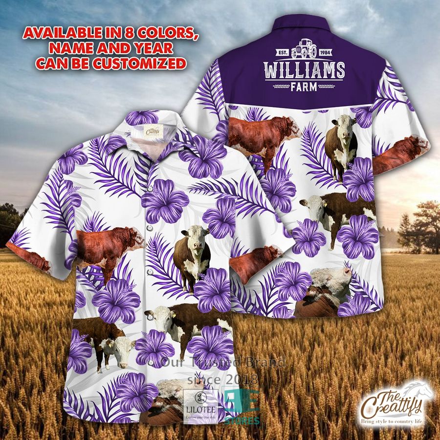 Hereford in Hopper’s Hawaiian Shirt