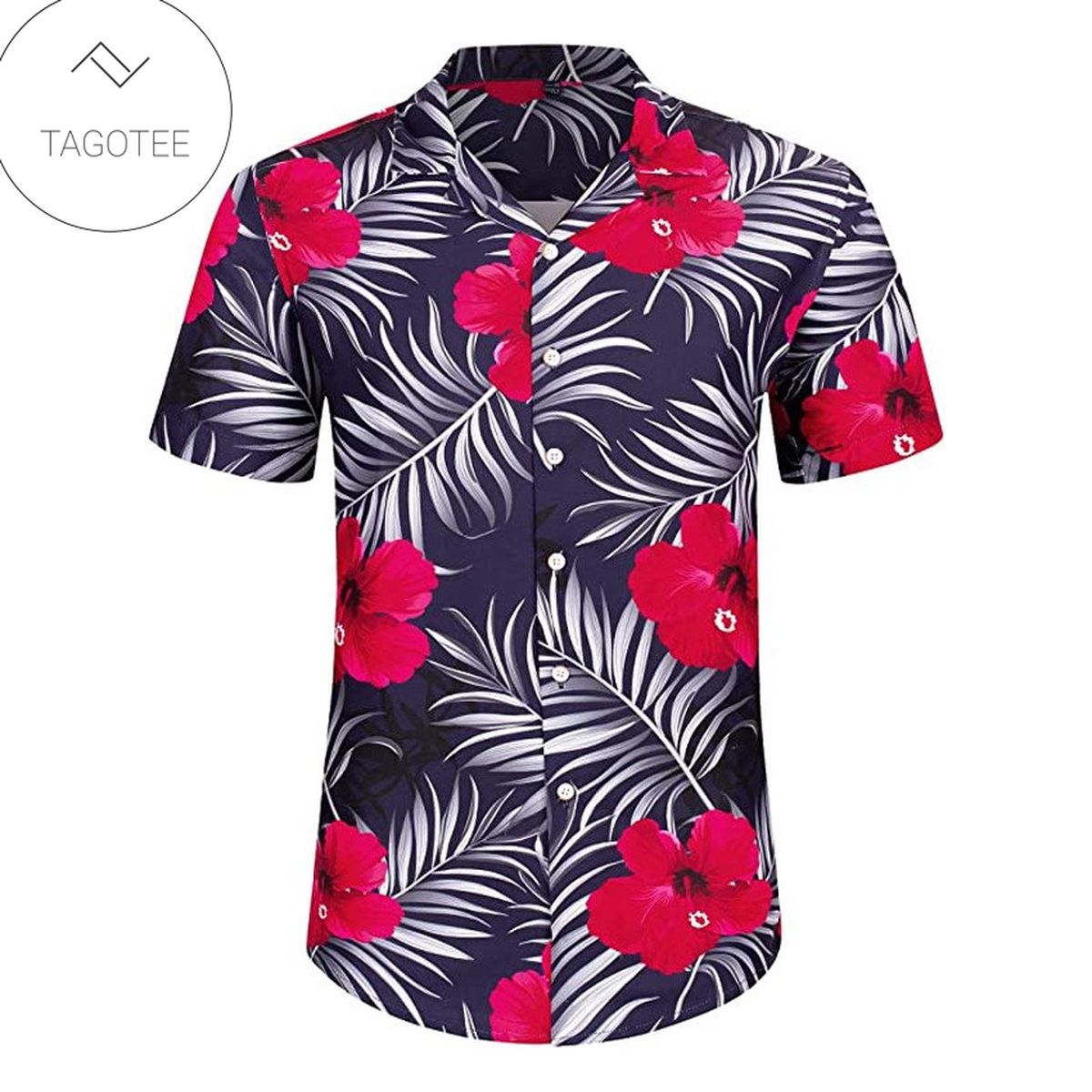 Hibiscus Hawaiian Flowers Shirt