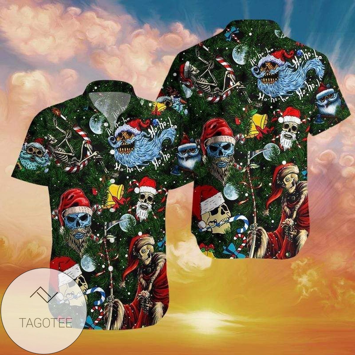 High Quality Christmas Lovely Beagle Snowy 2022 Authentic Hawaiian Aloha Shirts