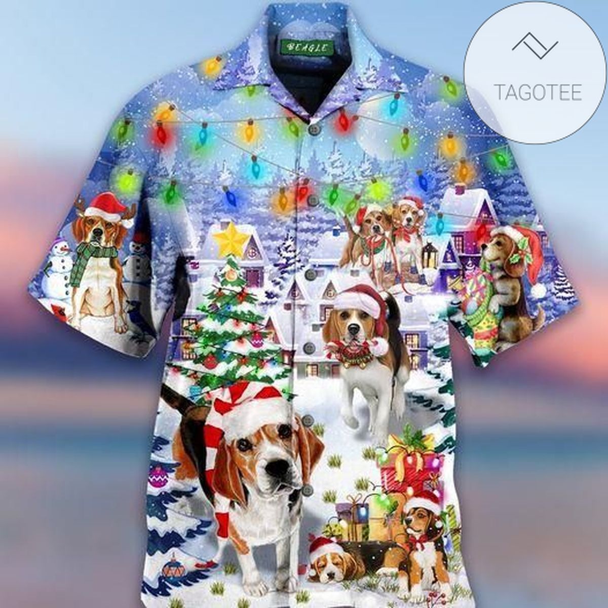 High Quality Christmas German Shepherds Hawaiian Aloha Shirts