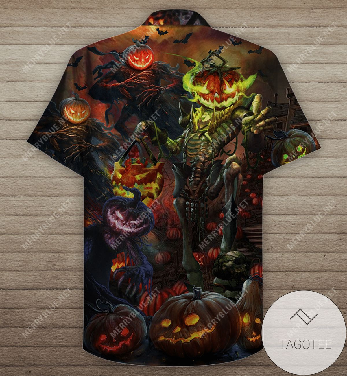 High Quality Halloween Treasure Guardians Unisex Authentic Hawaiian Shirt 2022