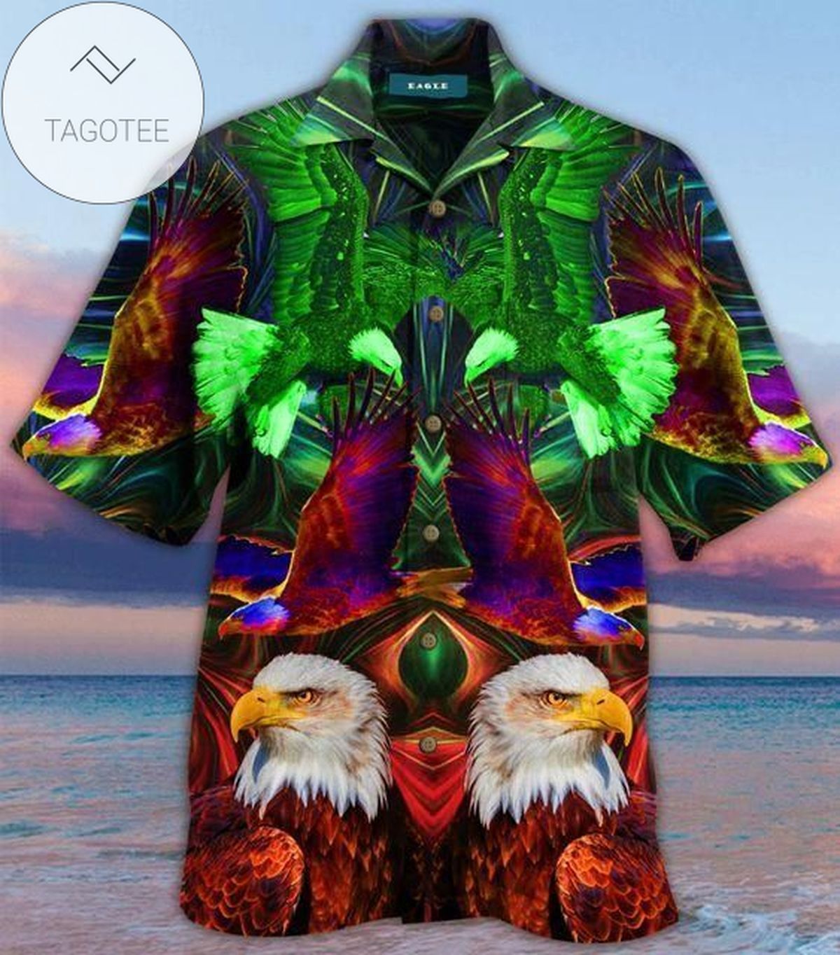 High Quality Hawaiian Aloha Shirts 3 Heads Dragons