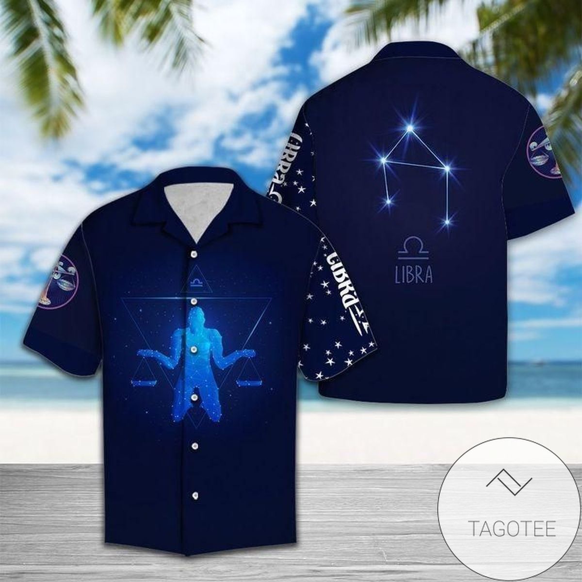 High Quality Libra Horoscope 2022 Authentic Hawaiian Shirt