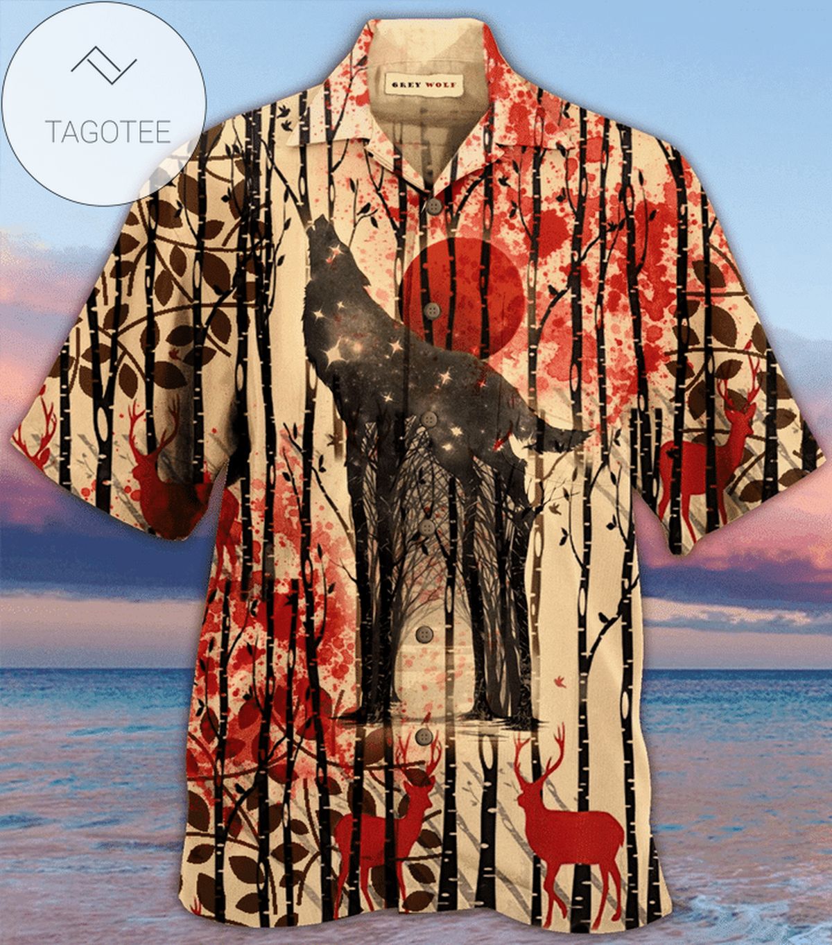 High Quality One Wolf Lives No Sheeps Safe Unisex 2022 Authentic Hawaiian Shirt