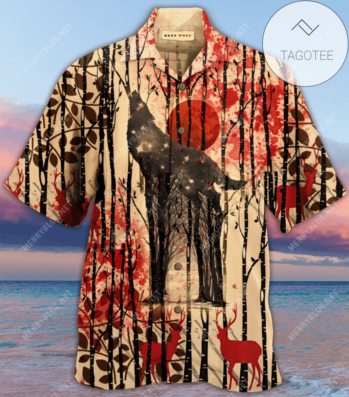 High Quality One Wolf Lives No Sheeps Safe Christmas Hawaiian Shirt