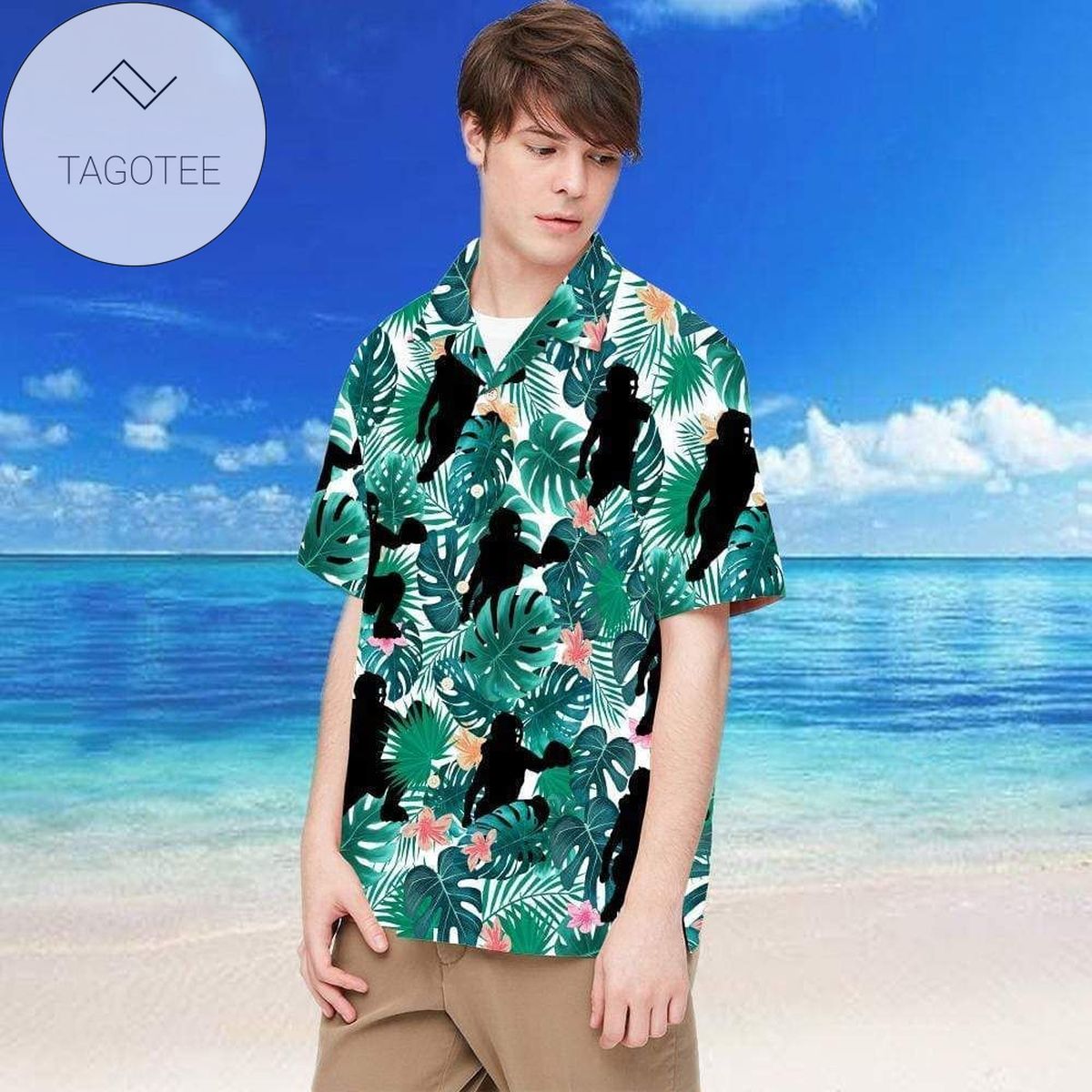 High Quality Simple Bigfoot Running 2022 Authentic Hawaiian Shirts