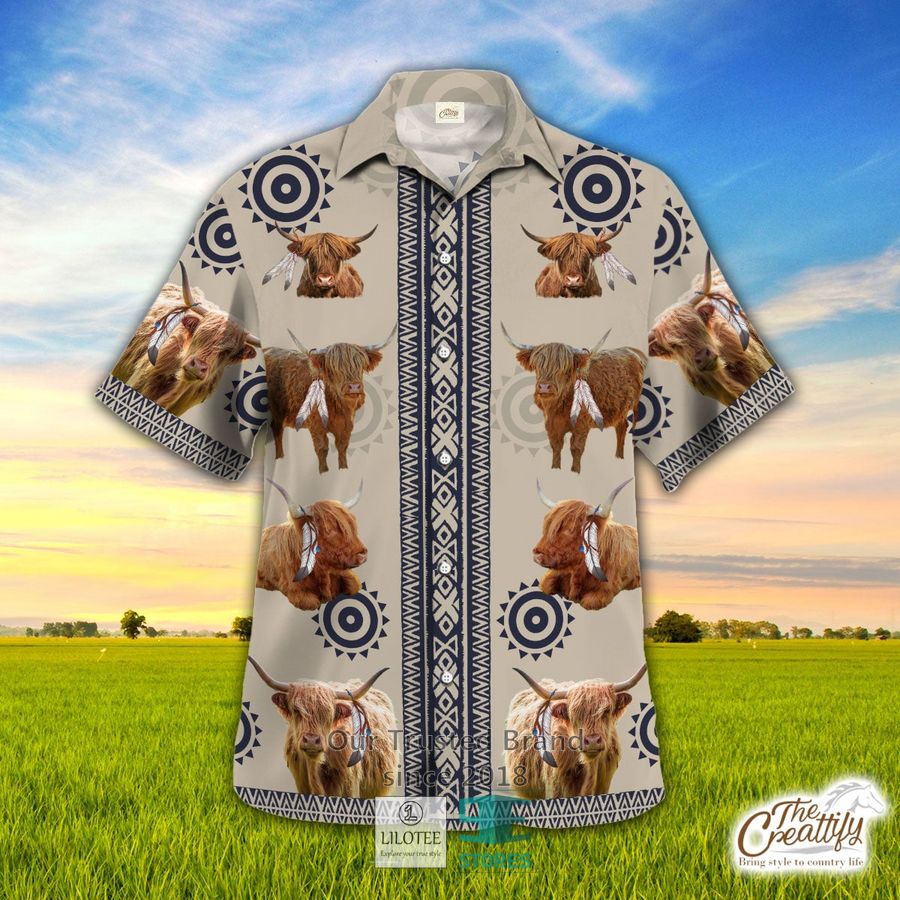 Hereford Summer Vibes Hawaiian Shirt