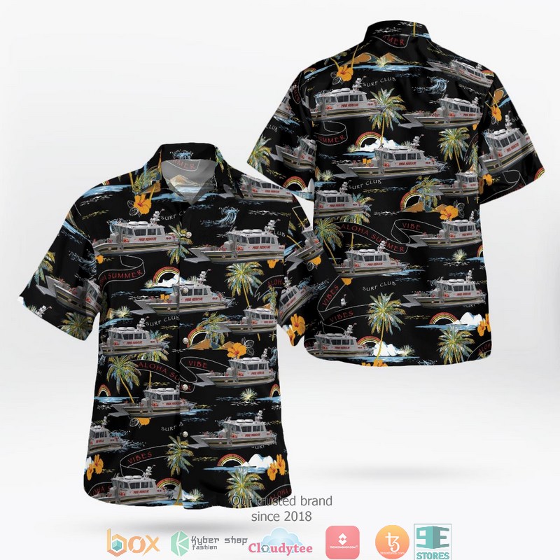 Highview Fire Protection District Hawaiian Shirt