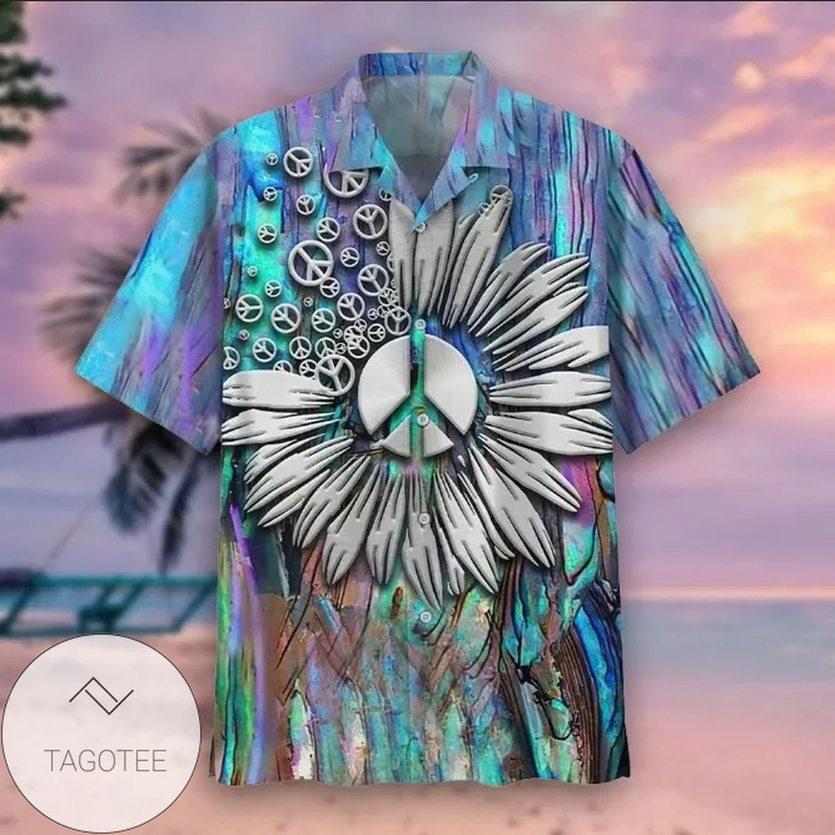 Hippie Alien Hawaiian Shirt