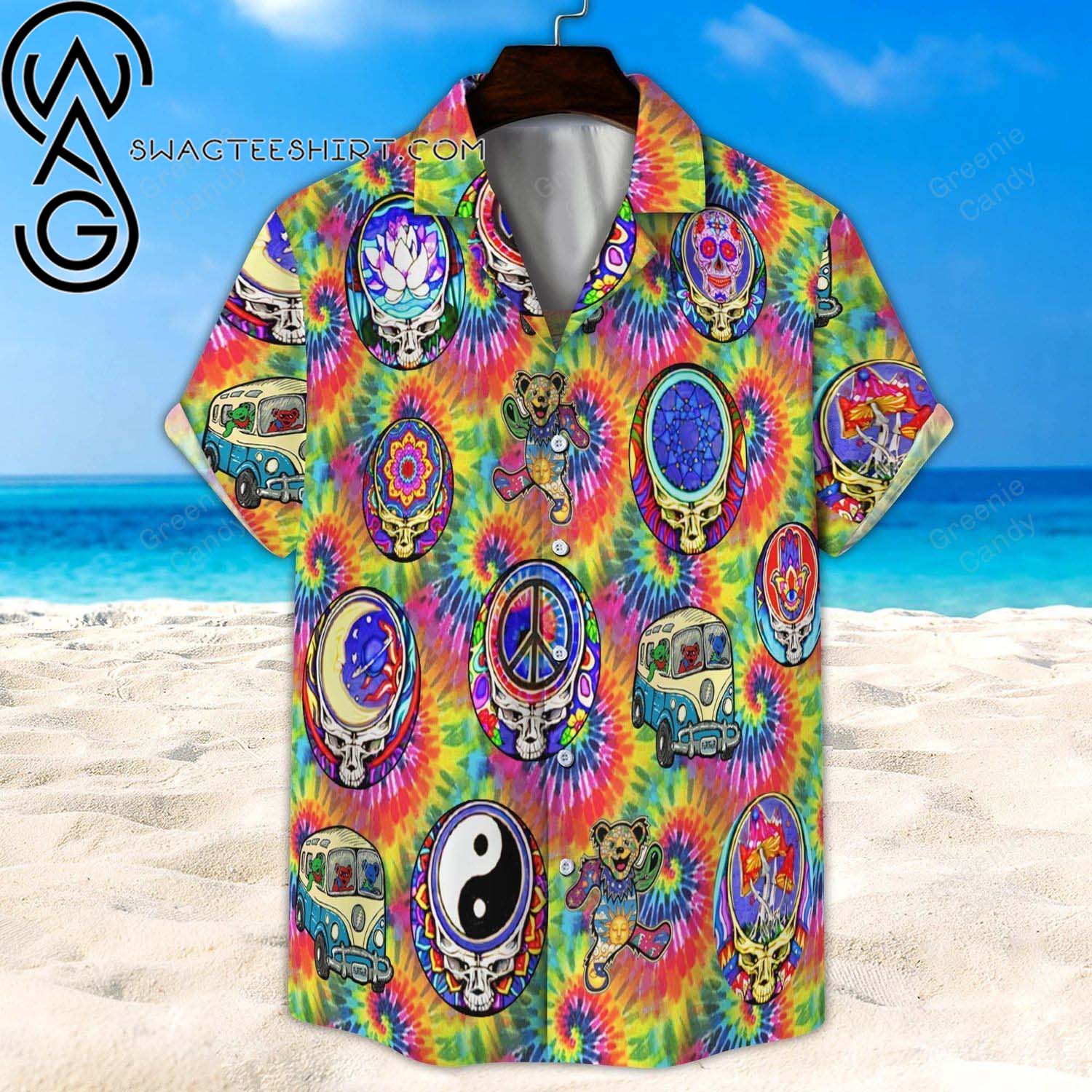 Hocus Pocus Witches Halloween Cartoon Hawaiian Shirt