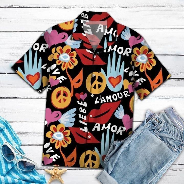 Hippie Goa Unique Art Hawaiian Shirt For Men Women